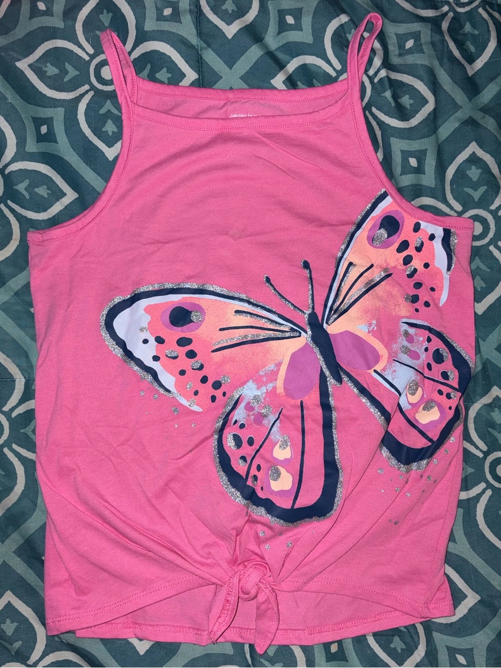 Girls Size 10 Jumping Beans Knot Tie Camisole